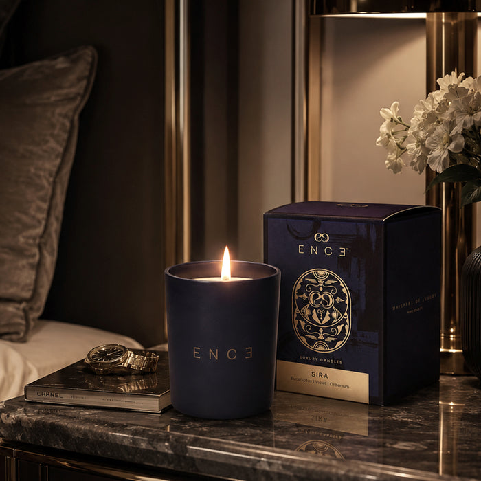 Sira Eucalyptus & Violet Luxury Soy Candle
