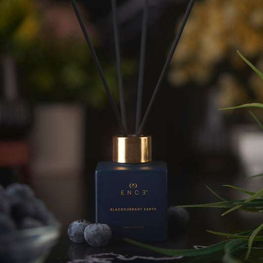 ENCE Blackcurrant Earth Cassis & Gardenia Reed Diffuser (100ml / 90 Days)