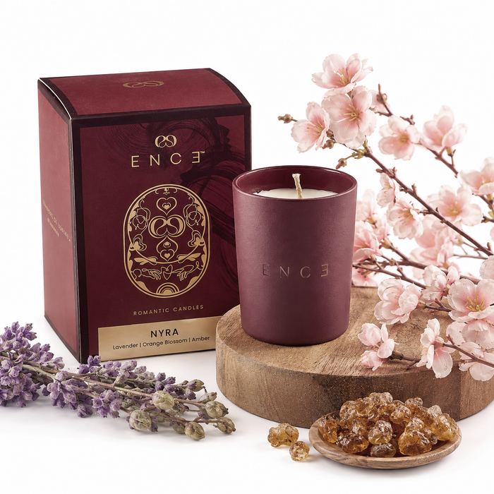 Nyra Lavendar & Orange Blossom Luxury Soy Candle