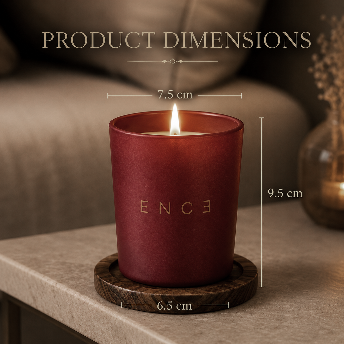 Celya  Mint & Pepper Luxury Soy Candle
