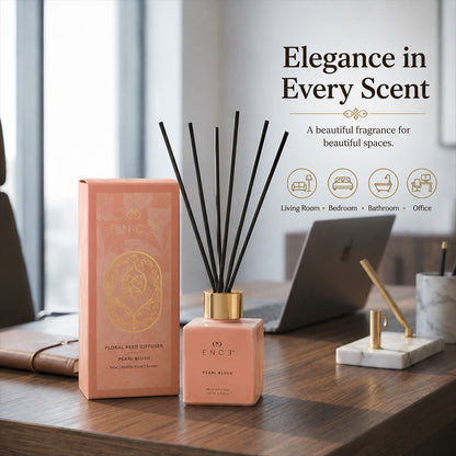 Pearl Blush  Pear & Indian Damask Rose Reed Diffuser