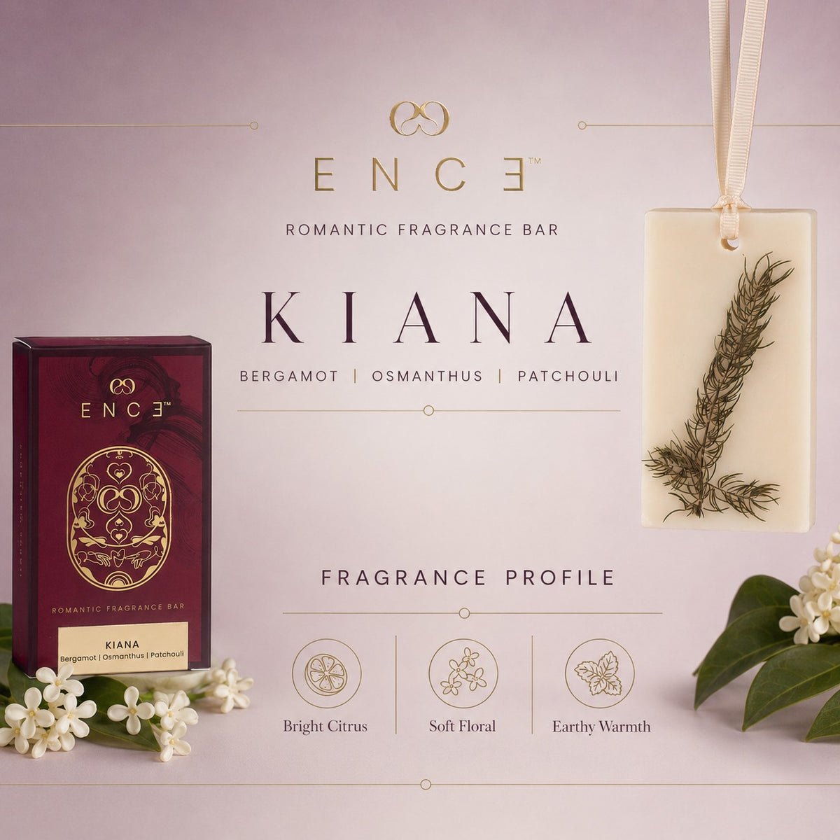 Kiana  Calabrian Bergamot & Osmanthus Closet Bar