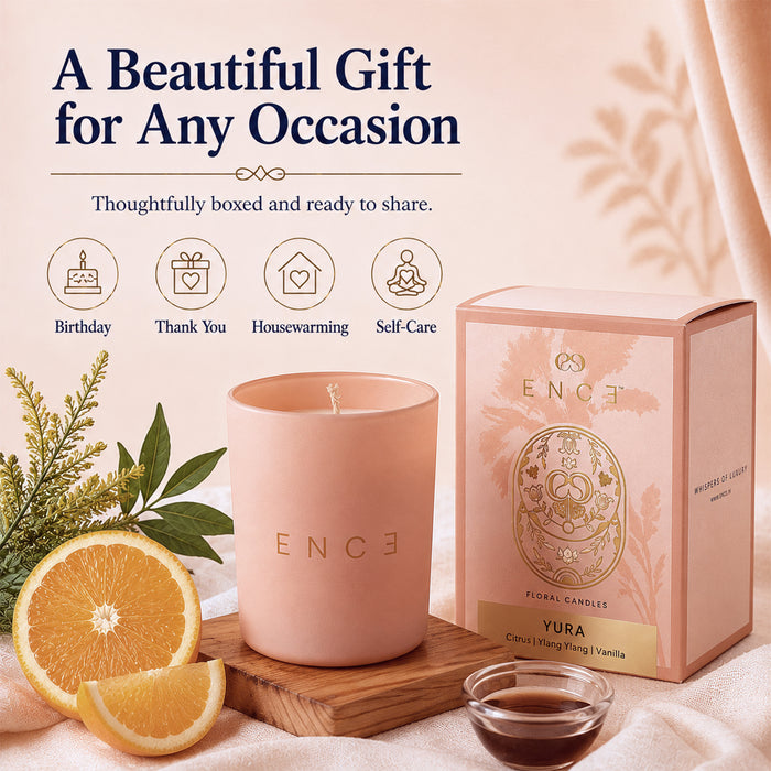 Yura  Citrus & Ylang-Ylang de Comores Luxury Soy Candle
