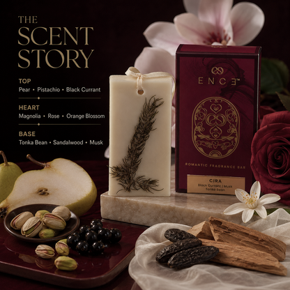 Cira  Black Currant & Magnolia Closet Bar