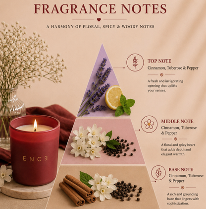 Celya  Mint & Pepper Luxury Soy Candle