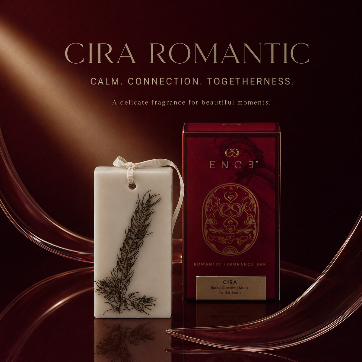 Cira  Black Currant & Magnolia Closet Bar