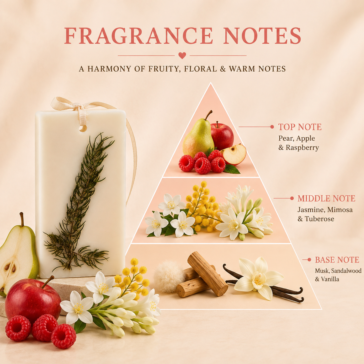 Mira  Rasberry & Arabian Jasmine Closet Bar