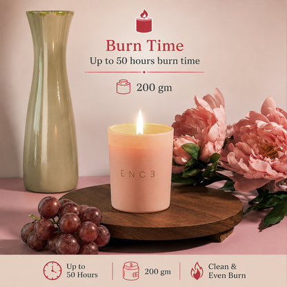 Thelais  Red Berries & Peony Luxury Soy Candle
