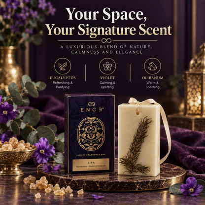 Sira  Eucalyptus & Violet Closet Bar