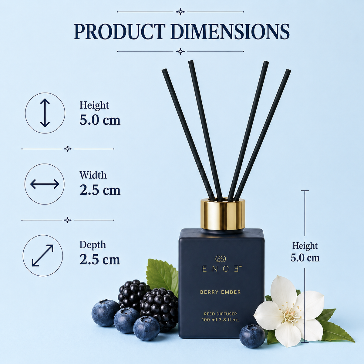 Berry Ember – Berry & Mysore Sandalwood Reed Diffuser