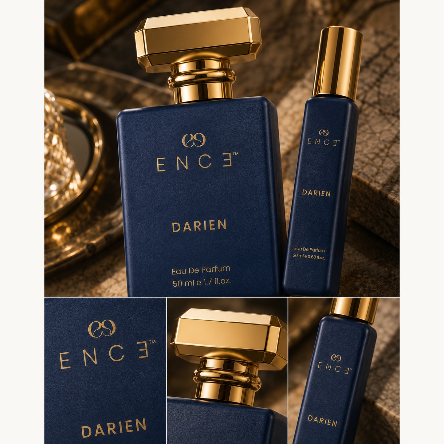 ENCE Darien  Citrus & Kashmiri Saffron Eau de Parfum (50ml / 20ml)