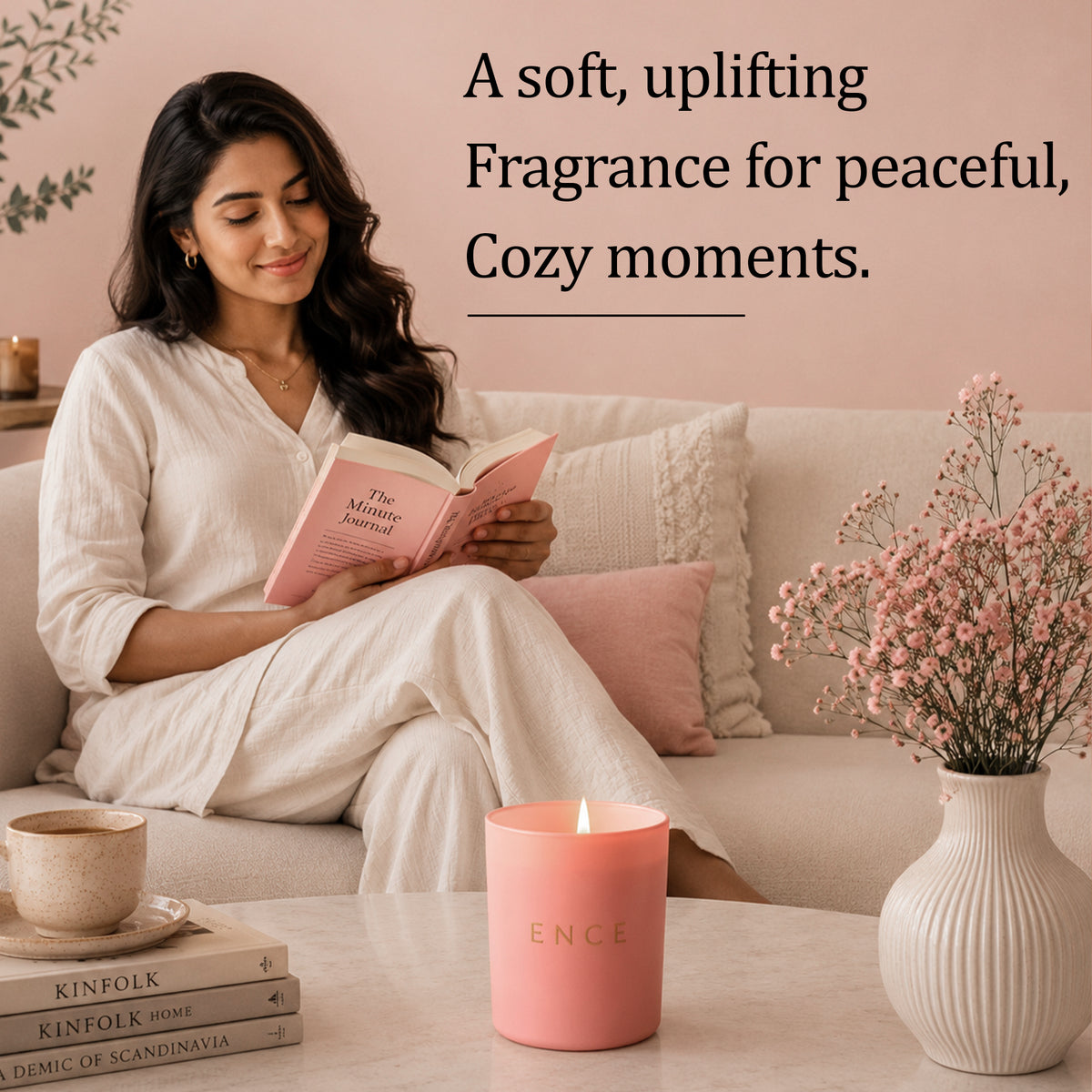Thelais  Red Berries & Peony Luxury Soy Candle