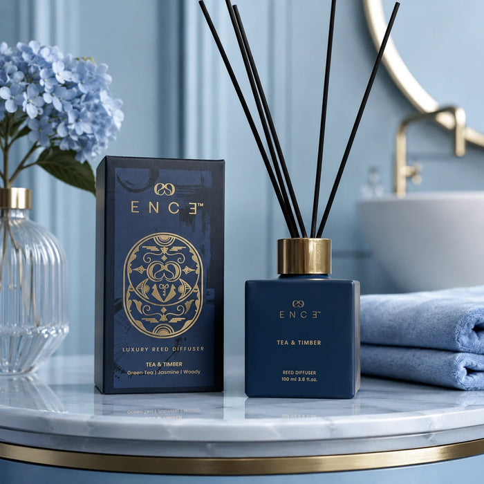 Tea & Timber  -  Japanese Green Tea & Arabian Jasmine Reed Diffuser