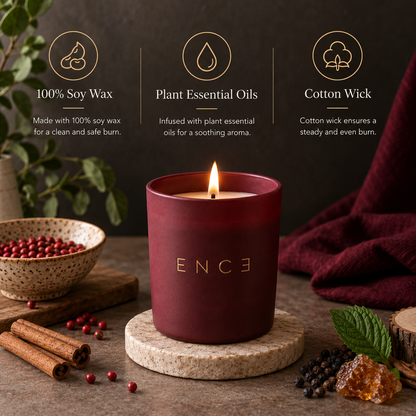 Celya  Mint & Pepper Luxury Soy Candle