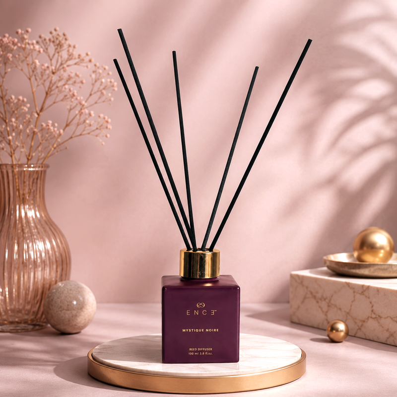 Mystique Noire  Almond & Arabian Jasmine Reed Diffuser