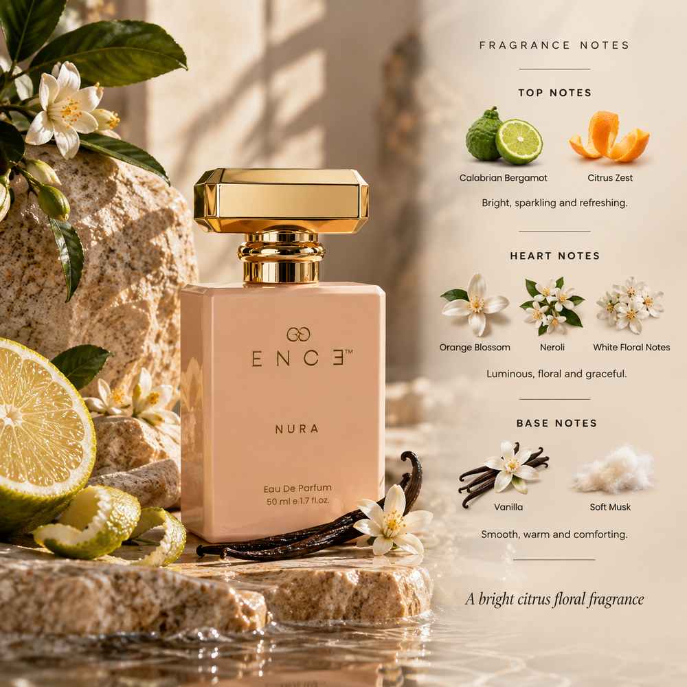 Nura  Calabrian Bergamot & Orange Blossom Eau de Parfum