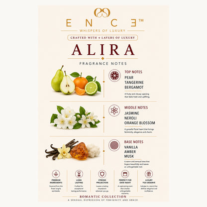 ENCE Alira  Pear & Orange Blossom Eau de Parfum (50ml / 20ml)