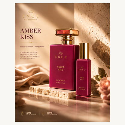 ENCE Amber Kiss  Cherry & Praline Eau de Parfum (50ml / 20ml)