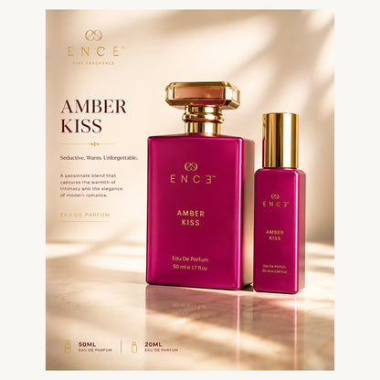 ENCE Amber Kiss  Cherry & Praline Eau de Parfum (50ml / 20ml)
