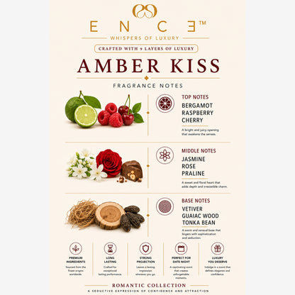 ENCE Amber Kiss  Cherry & Praline Eau de Parfum (50ml / 20ml)