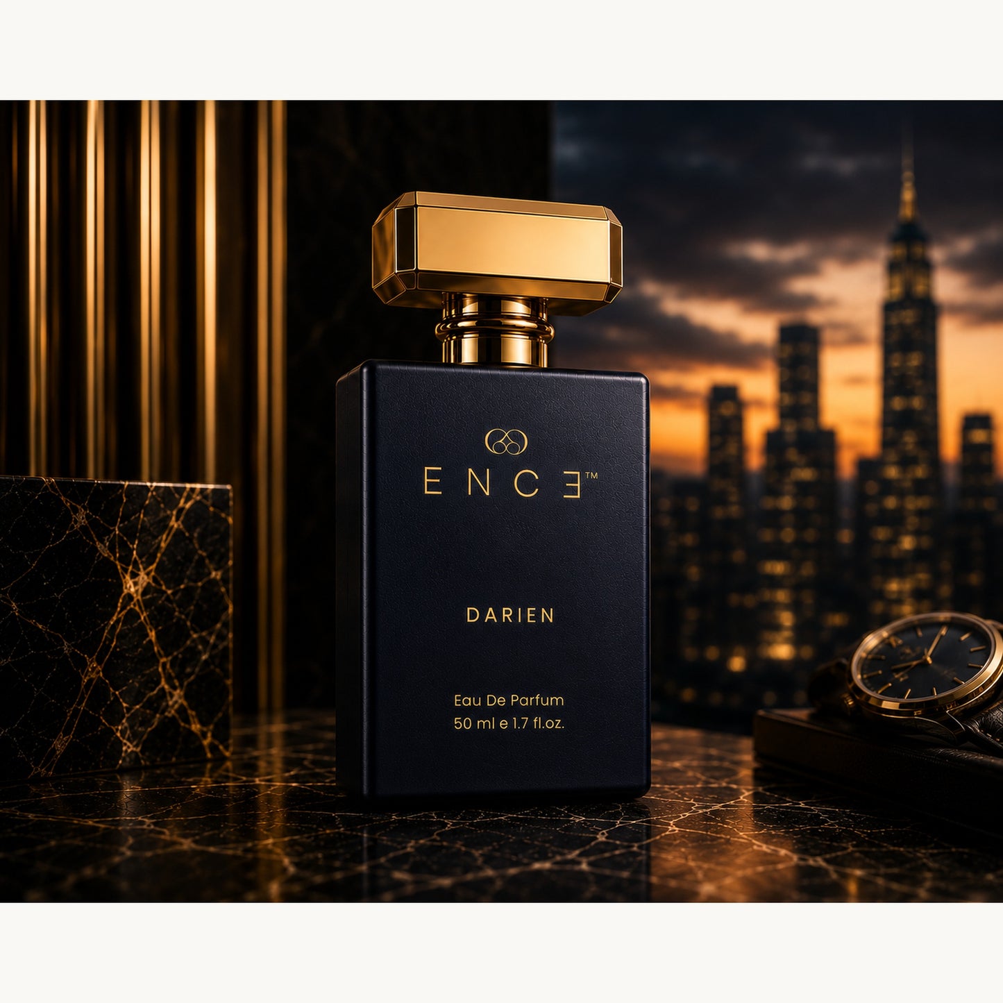ENCE Darien  Citrus & Kashmiri Saffron Eau de Parfum (50ml / 20ml)
