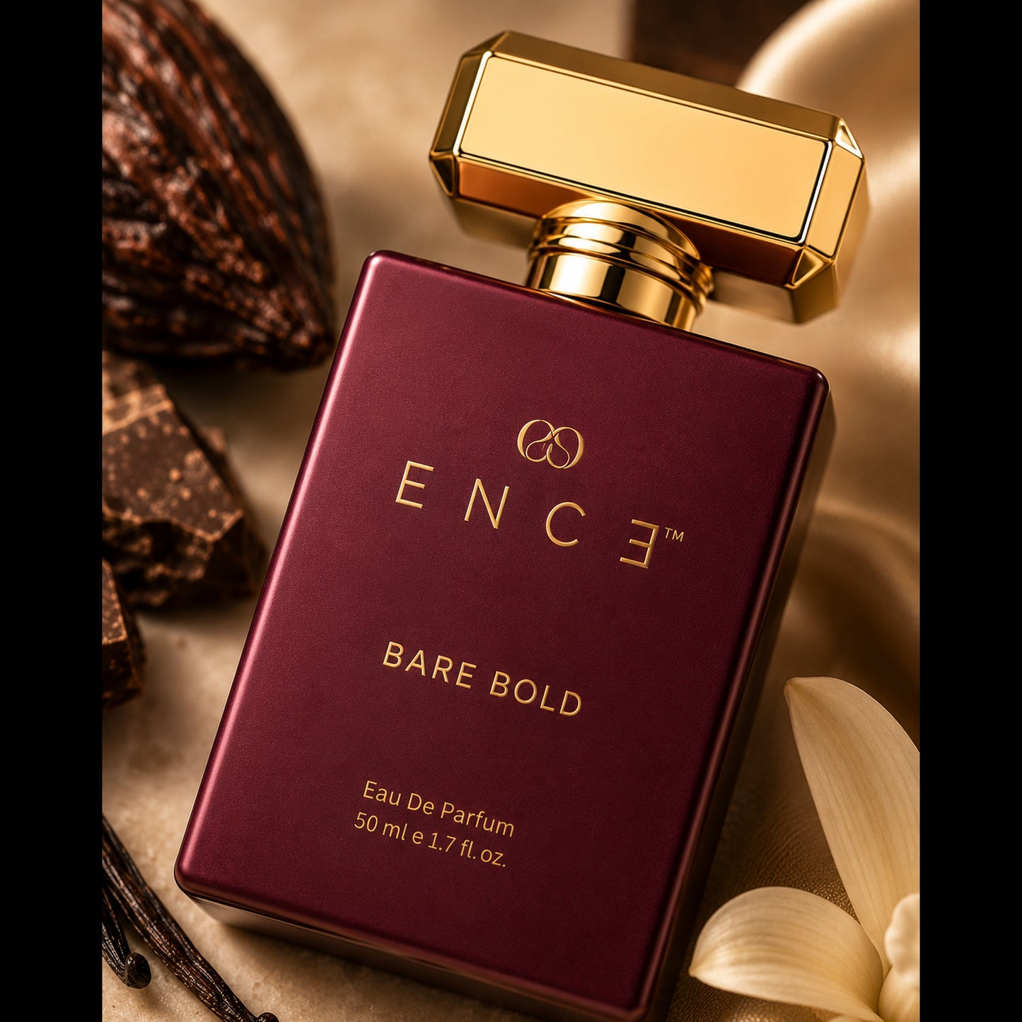 ENCE Bare Bold  Ginger & Cacao Eau de Parfum (50ml / 20ml)
