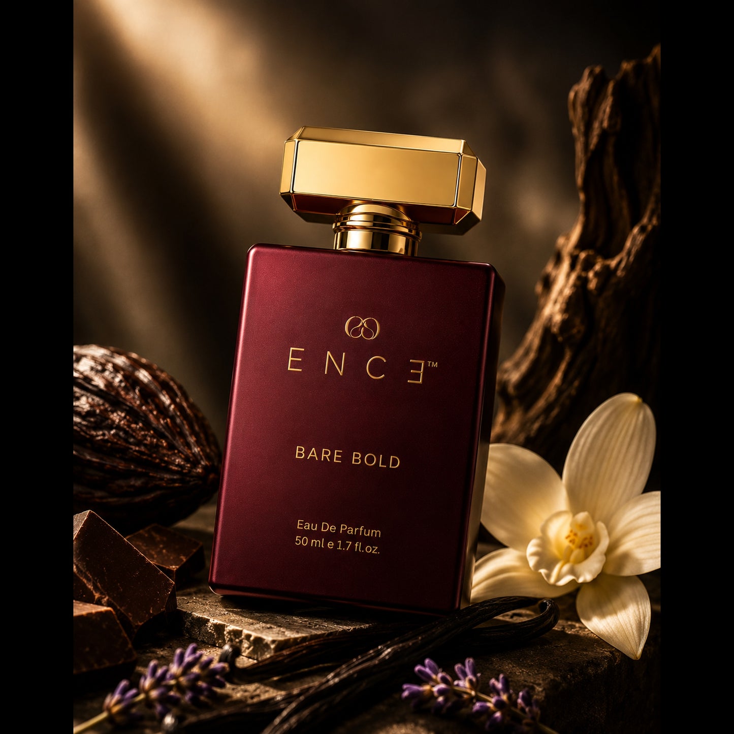 ENCE Bare Bold  Ginger & Cacao Eau de Parfum (50ml / 20ml)