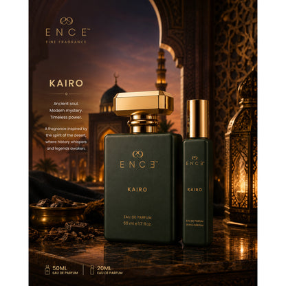 ENCE Kairo  Bergamot & Cardamom Eau de Parfum (50ml / 20ml)