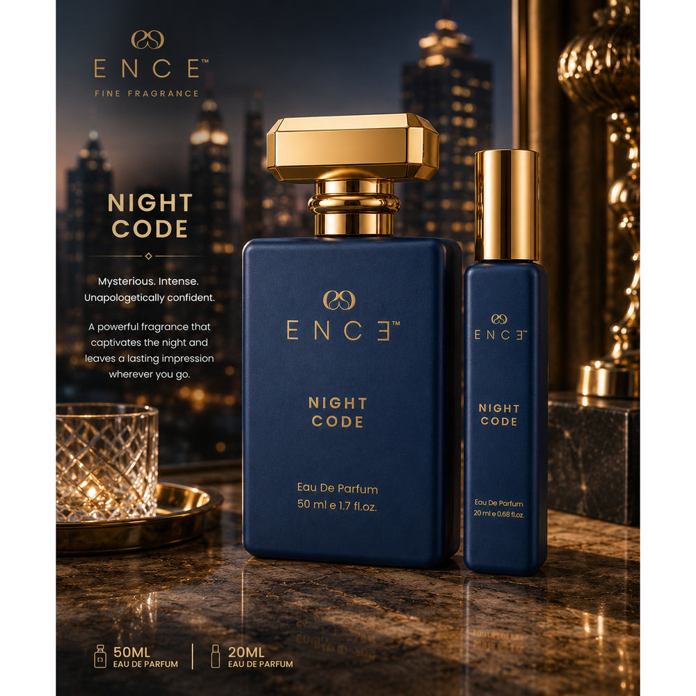 ENCE Night Code  Violet Leaf & Black Pepper Eau de Parfum (50ml / 20ml)
