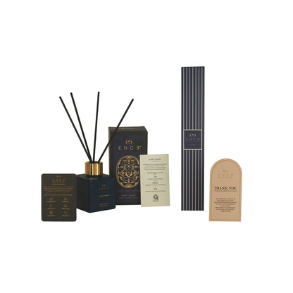 ENCE Berry Ember – Berry & Mysore Sandalwood Reed Diffuser (100ml, Up to 90 Days)