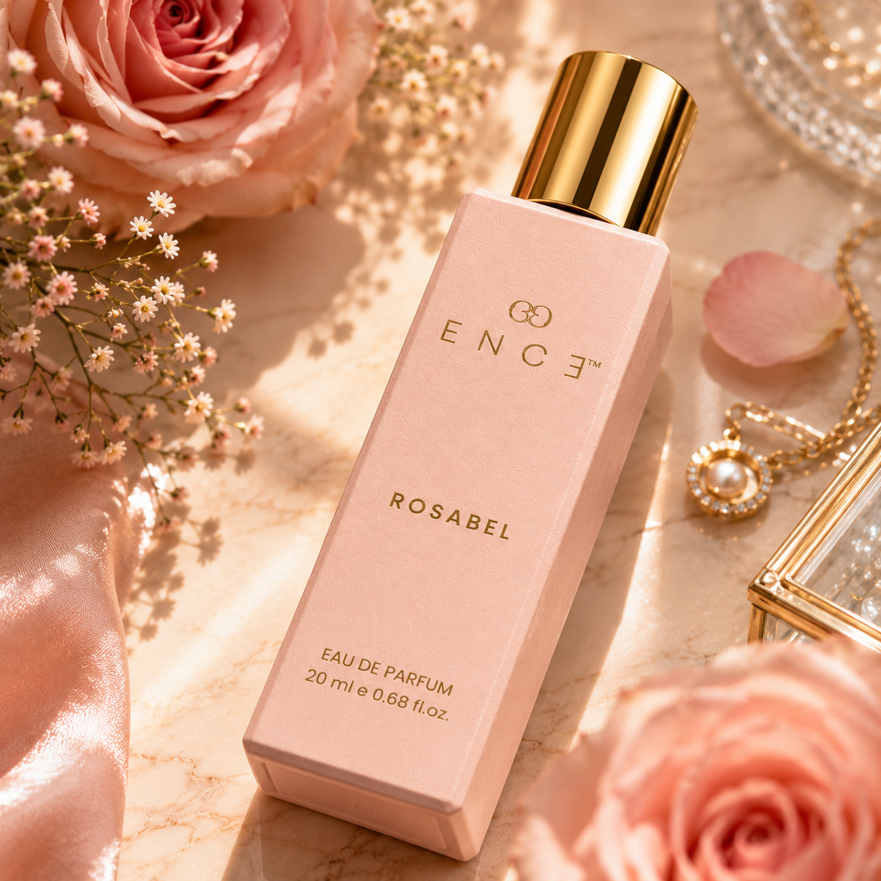 ENCE Rosabel Raspberry & Indian Damask Rose Eau de Parfum (50ml / 20 ml)