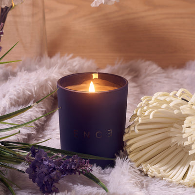 ENCE Sira Eucalyptus & Violet Luxury Soy Candle (200g / 50 Hrs) – product photo 5 of 6