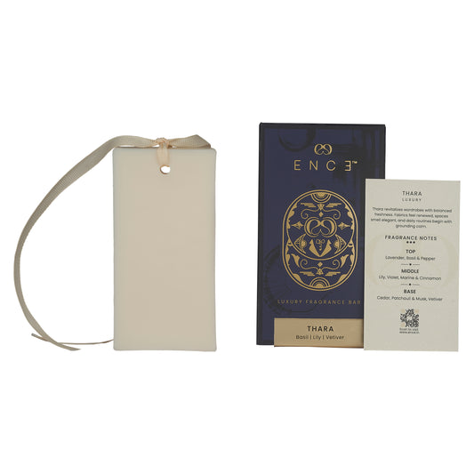 ENCE Thara  Basil & Lily Closet Candle (80g / 45+ Days)