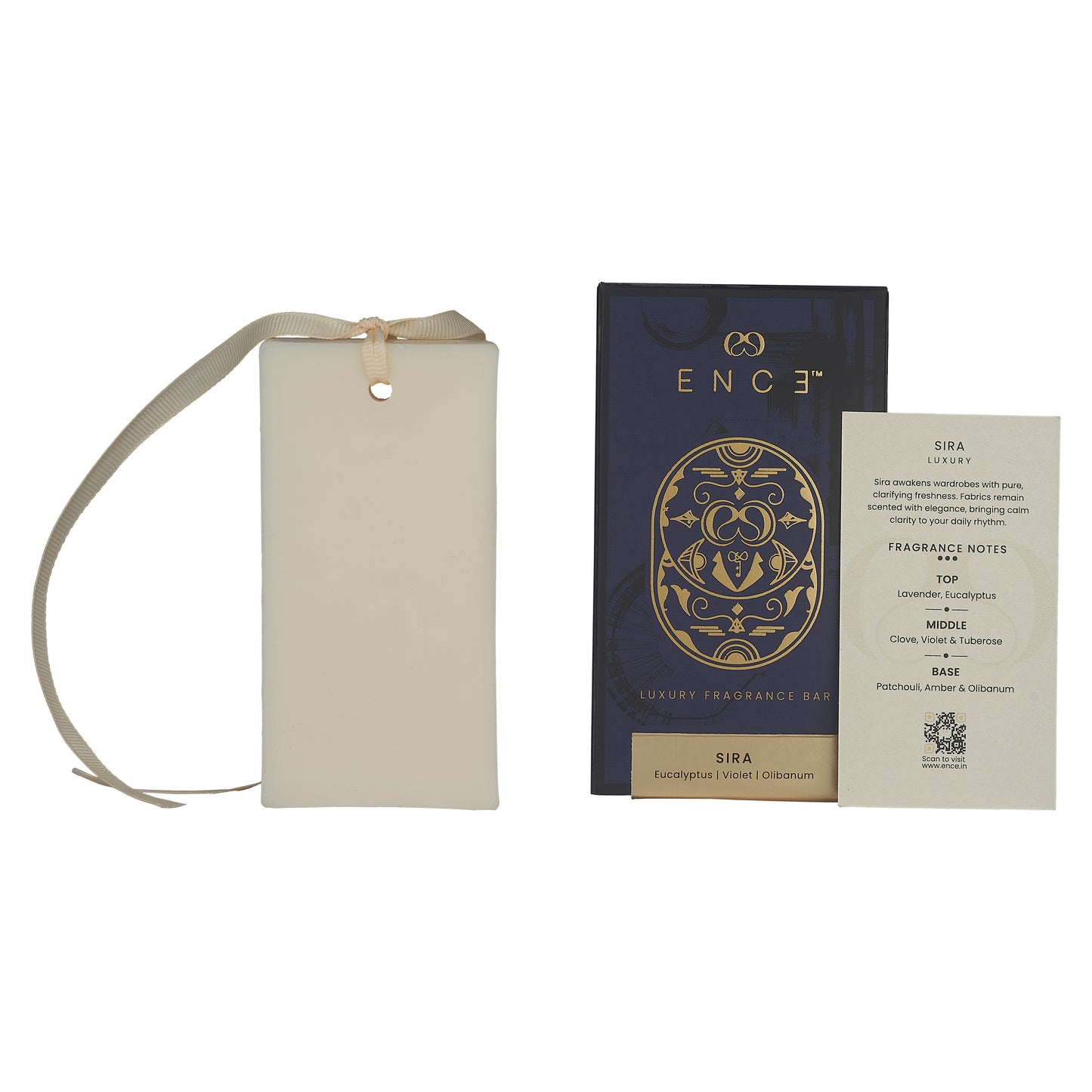 ENCE Sira  Eucalyptus & Violet Closet Candle (80g / 45+ Days)