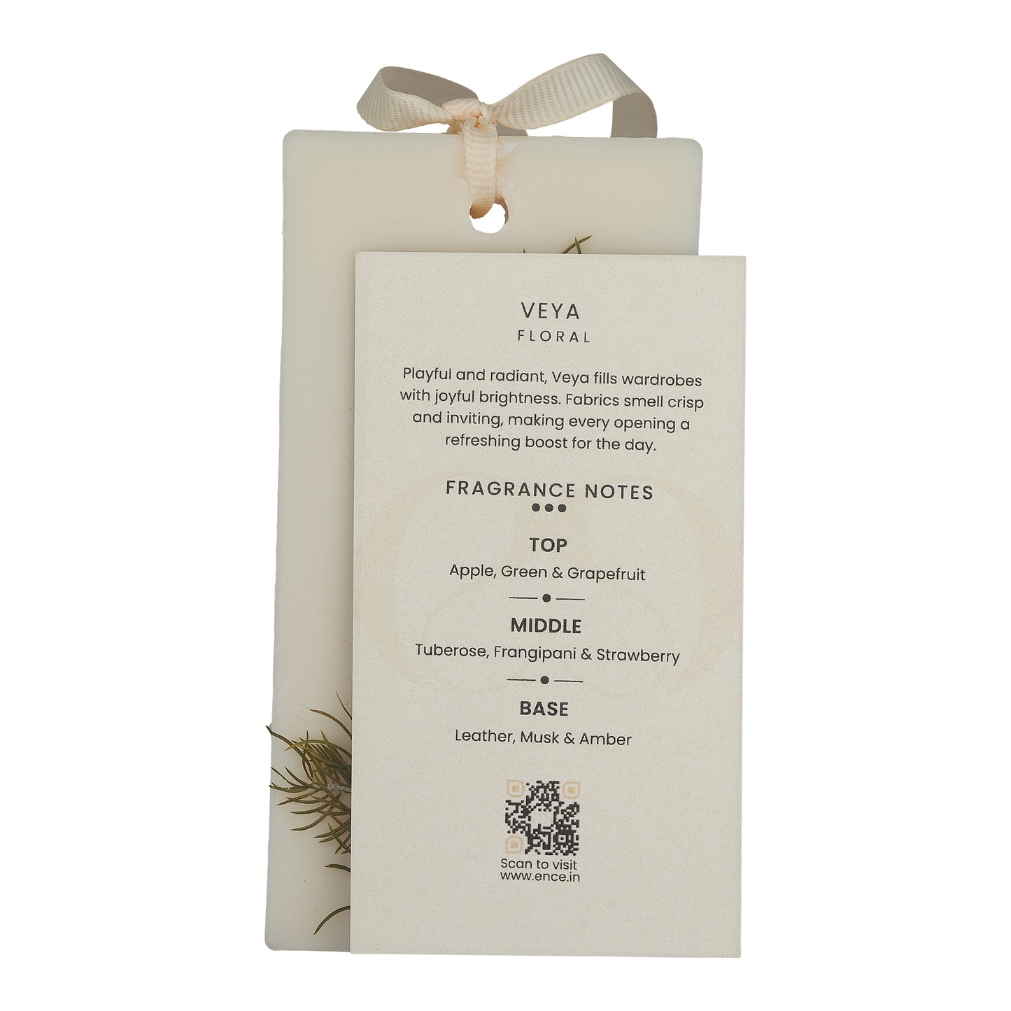 ENCE Veya  Grapefruit & Strawberry Closet Candle (80g / 45+ Days)