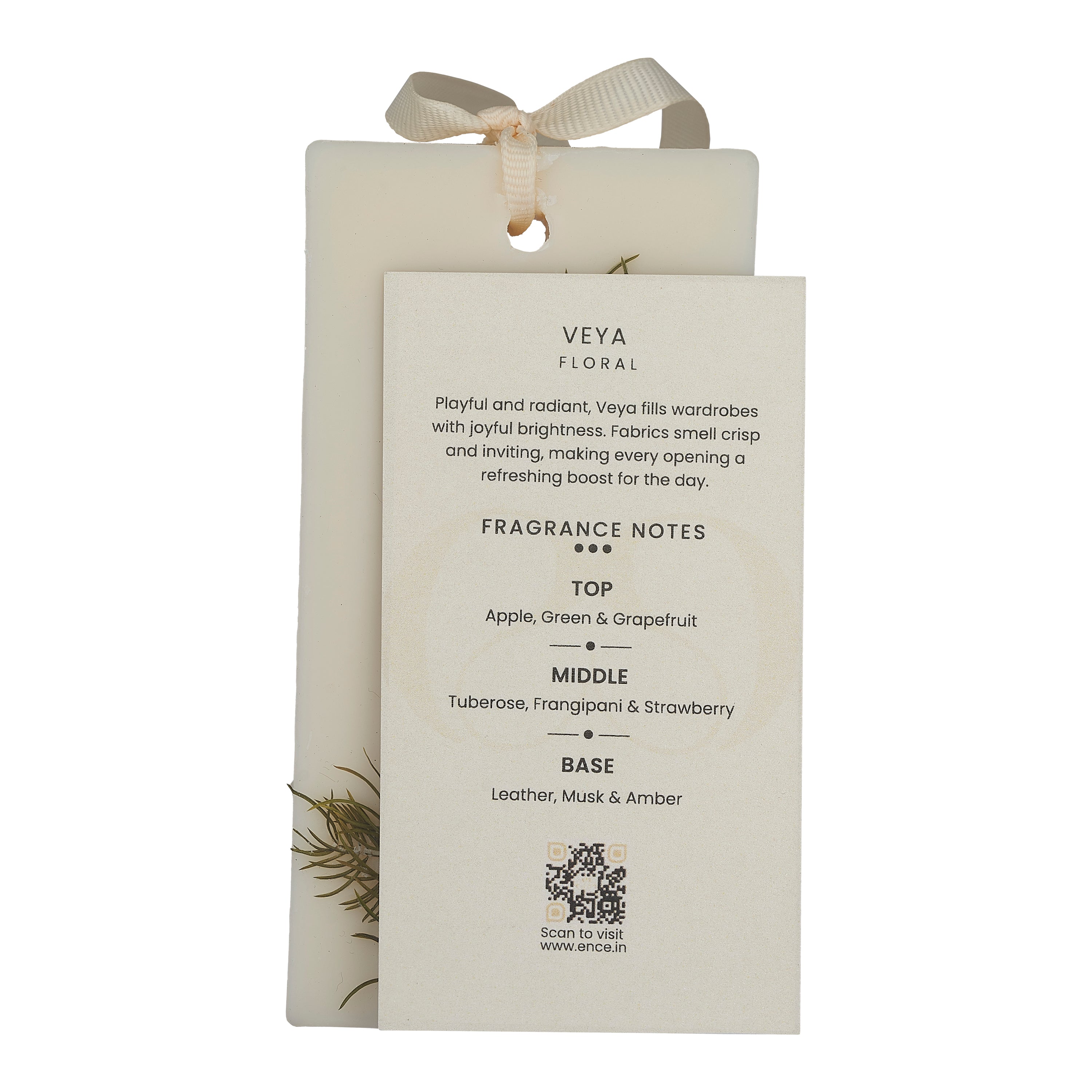ENCE Veya  Grapefruit & Strawberry Closet Candle (80g / 45+ Days)
