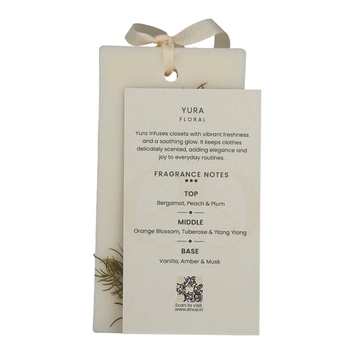 ENCE Yura  Citrus & Ylang-Ylang de Comores Closet Candle (80g / 45+ Days)