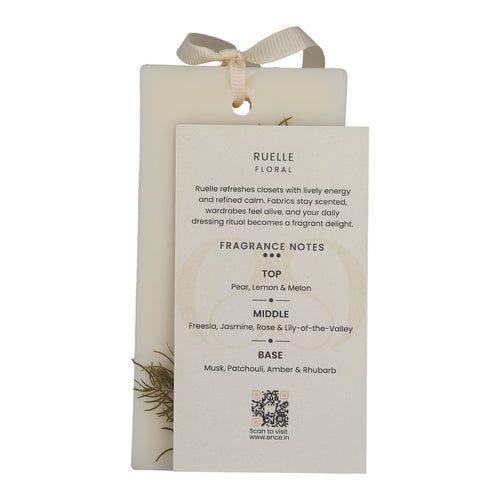 ENCE Ruelle  Lemon & Indian Damask Rose Closet Candle (80g / 45+ Days)