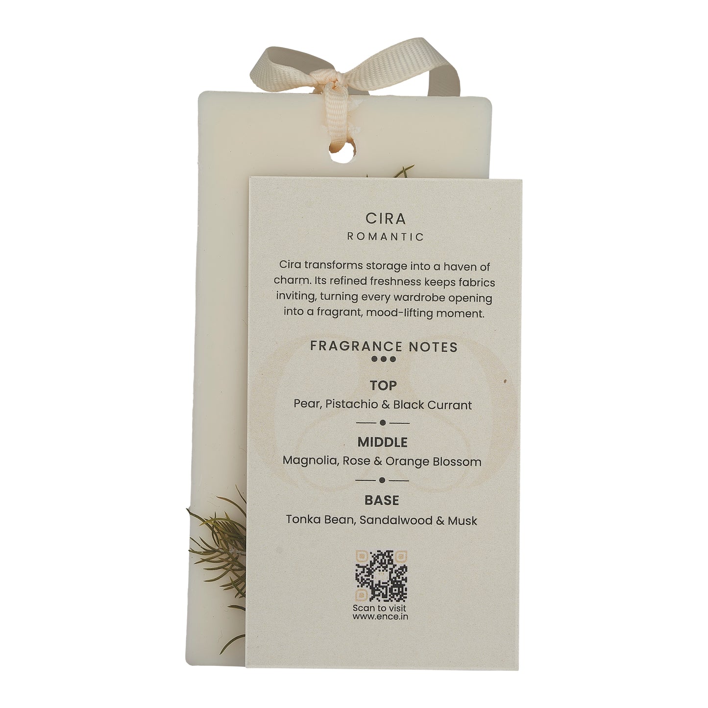ENCE Cira  Black Currant & Magnolia Closet Candle (80g / 45+ Days)