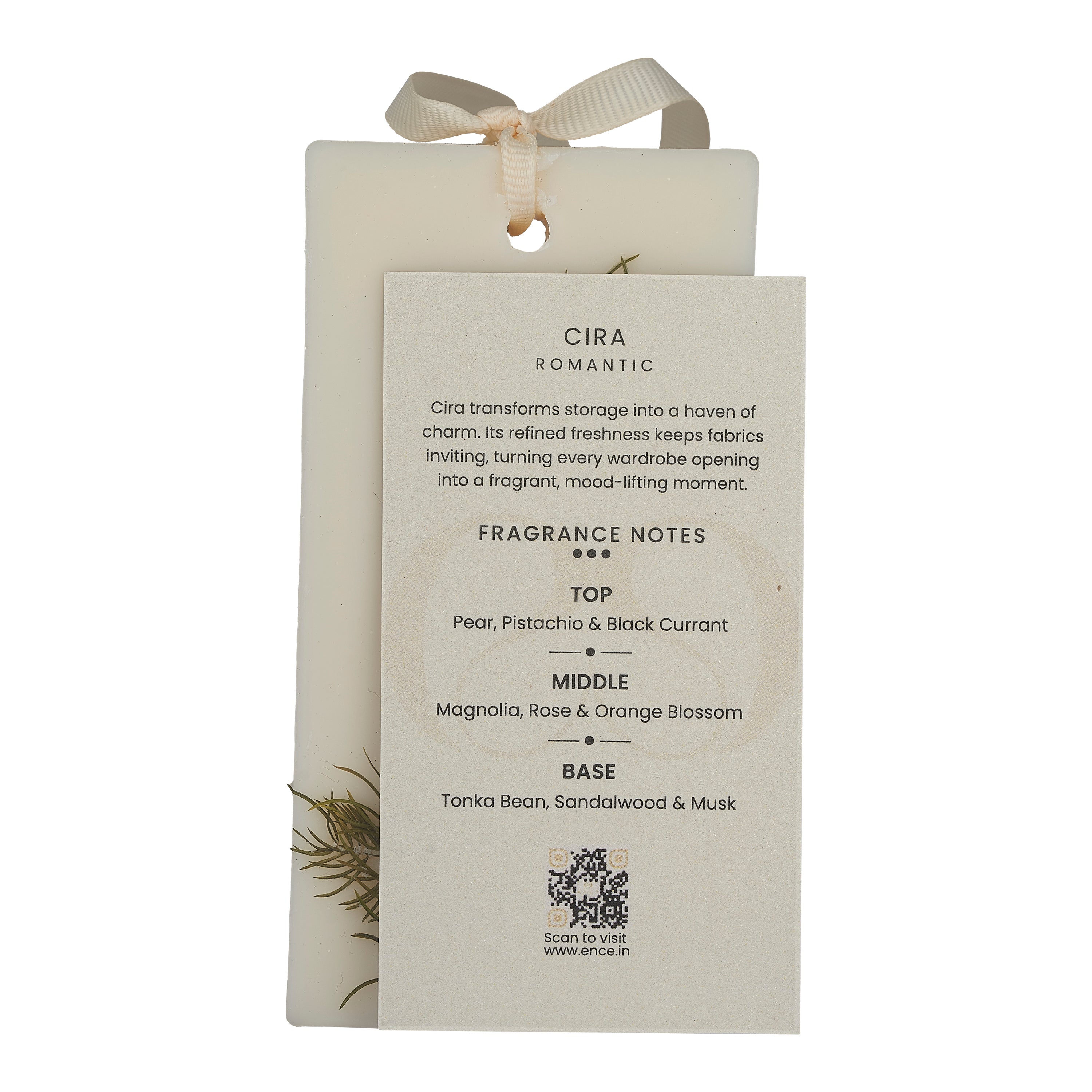 ENCE Cira  Black Currant & Magnolia Closet Candle (80g / 45+ Days)