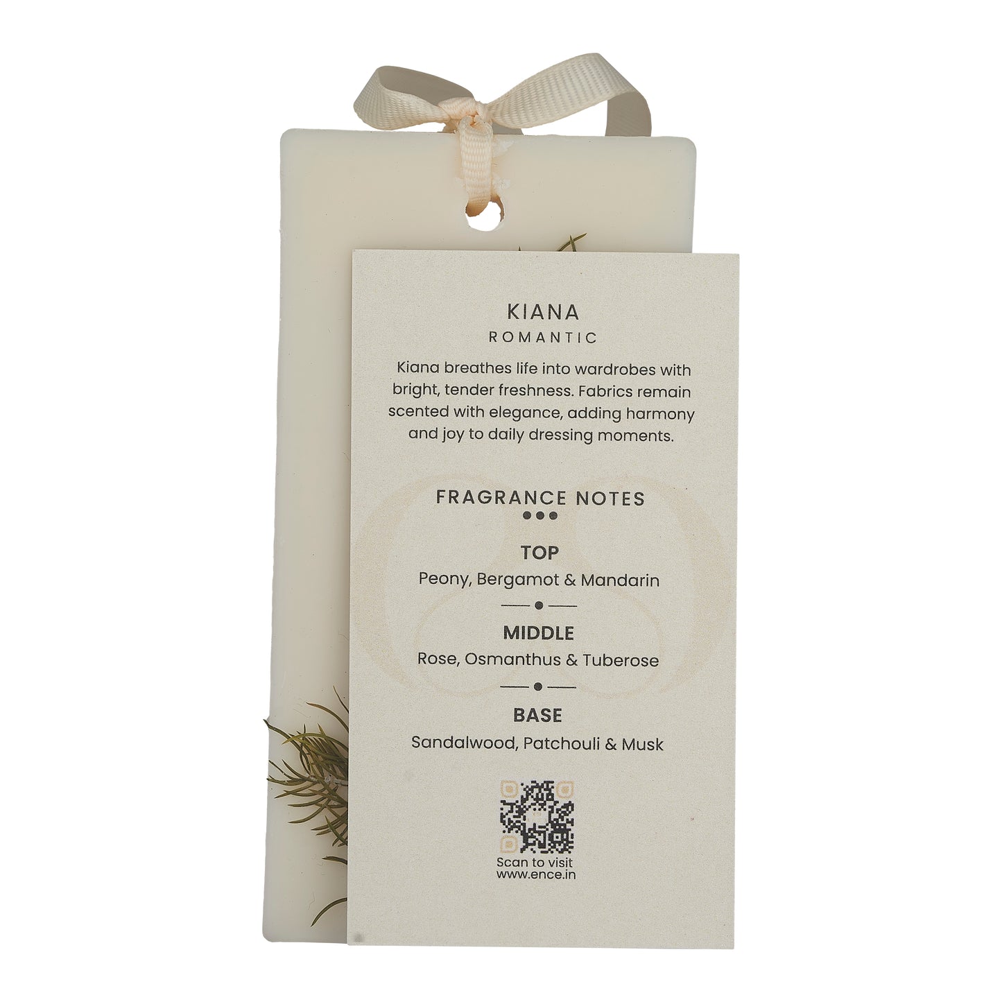 ENCE Kiana  Calabrian Bergamot & Osmanthus Closet Candle (80g / 45+ Days)