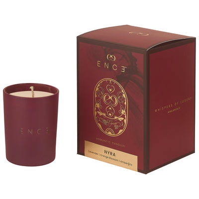 ENCE Nyra  Lavendar & Orange Blossom Luxury Soy Candle (200g / 50 Hrs)