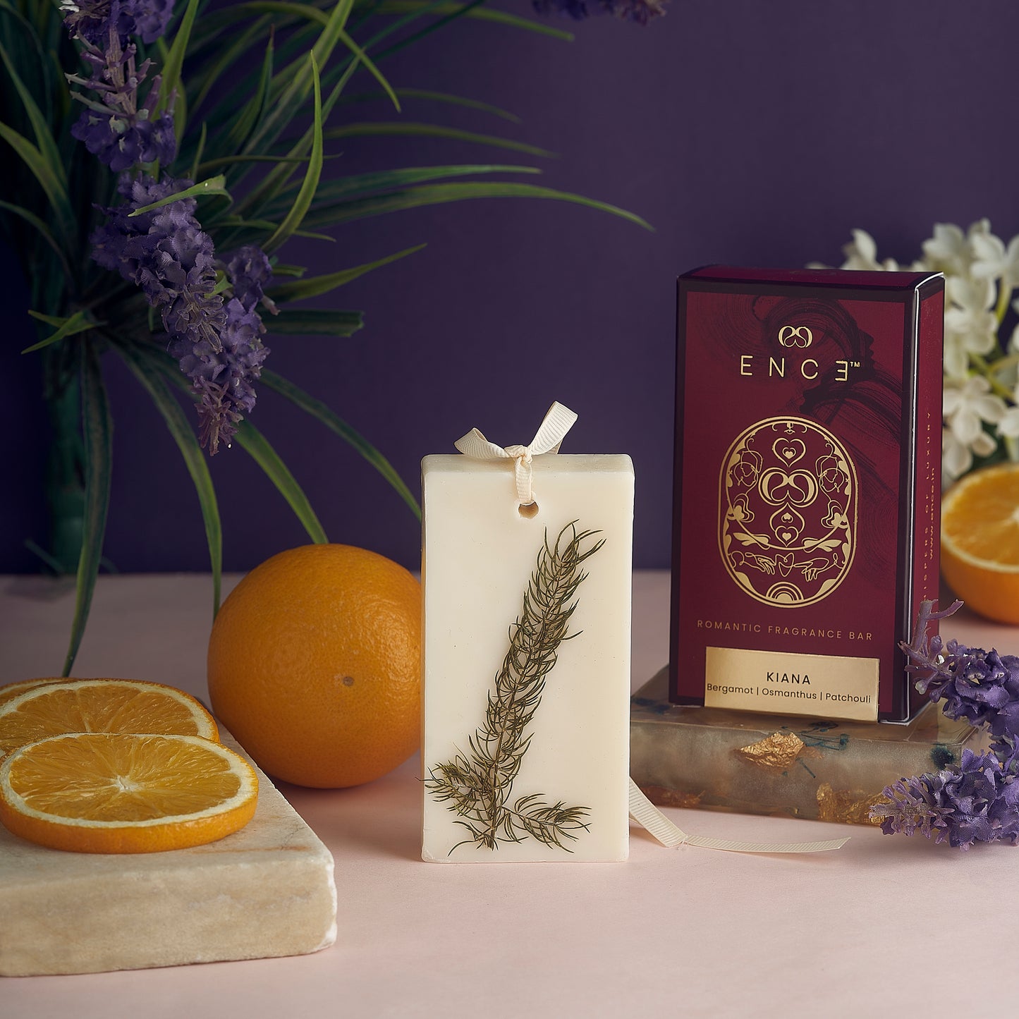 ENCE Kiana  Calabrian Bergamot & Osmanthus Closet Candle (80g / 45+ Days)