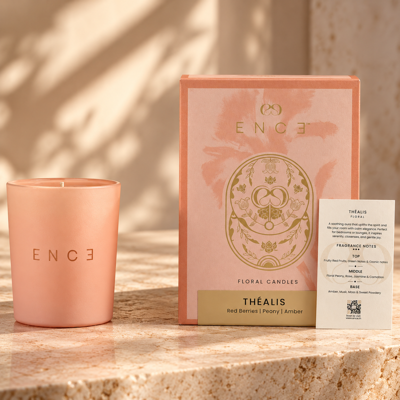 Thelais  Red Berries & Peony Luxury Soy Candle