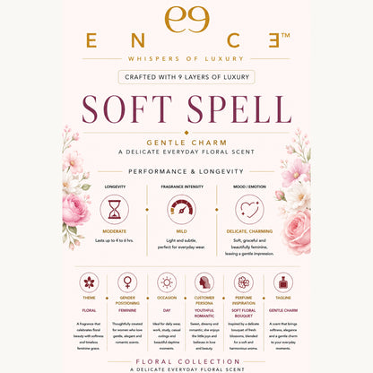 ENCE Soft Spell  Red Berries & Peony Eau de Parfum (50ml / 20ml)