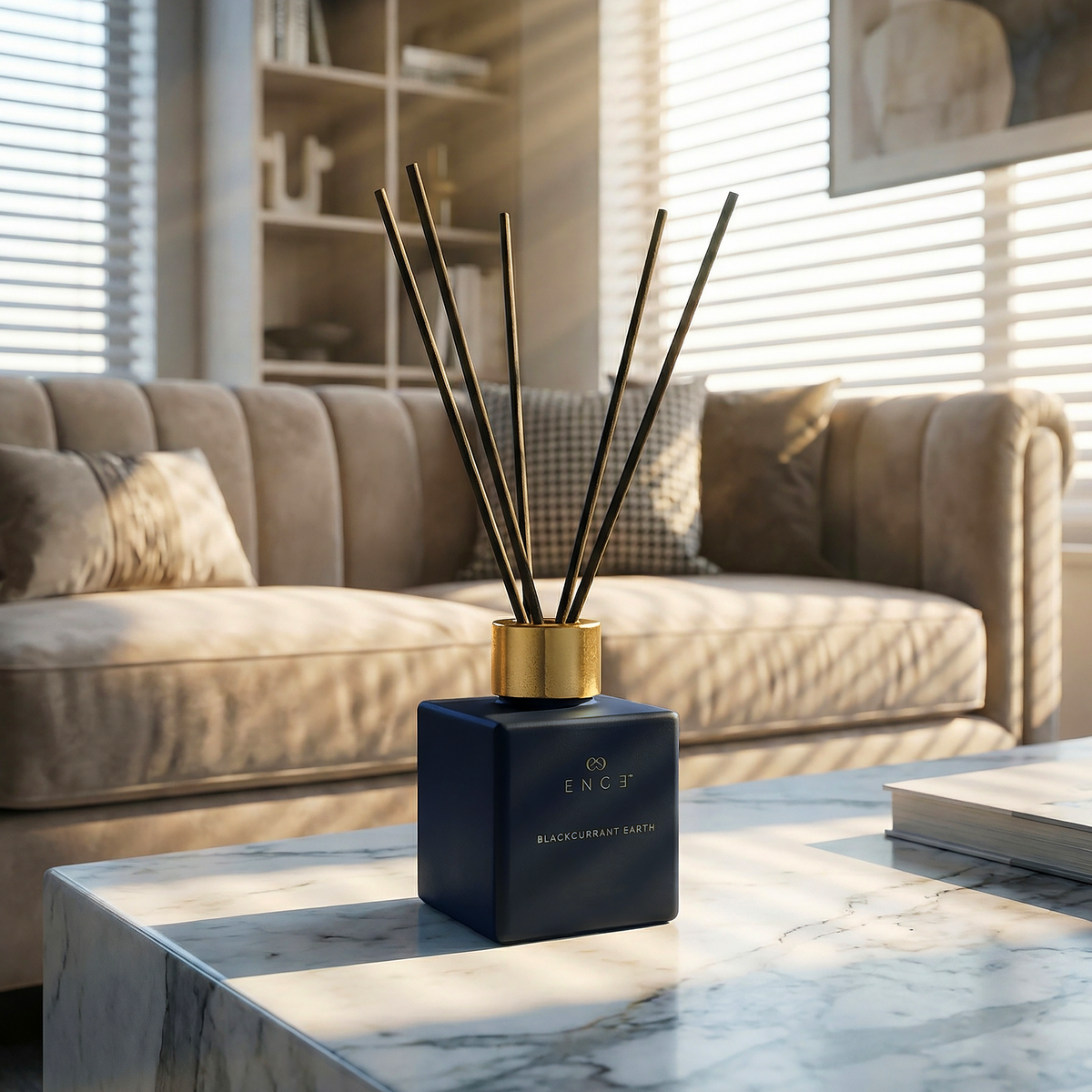 Blackcurrant Earth  Cassis & Gardenia Reed Diffuser