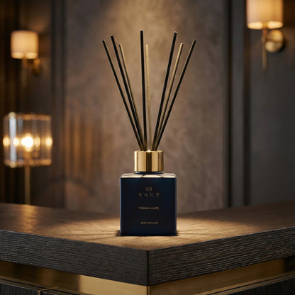 ENCE Tonka Haze  Lavadin & Cardamom Reed Diffuser (100ml / 90 Days)