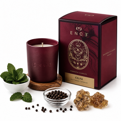 Celya  Mint & Pepper Luxury Soy Candle